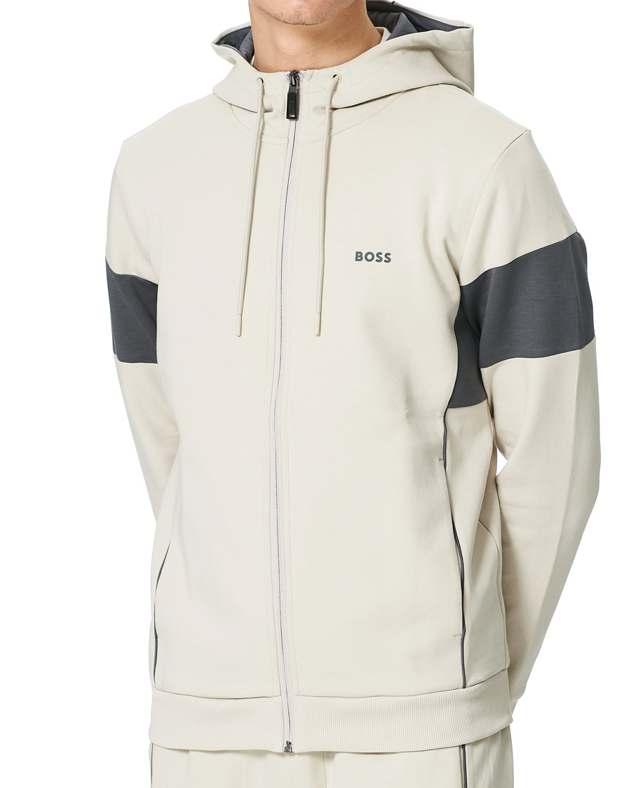 Herre | Gensere | BOSS GREEN | BOSS Athleisure Tracksuit Set Light Beige