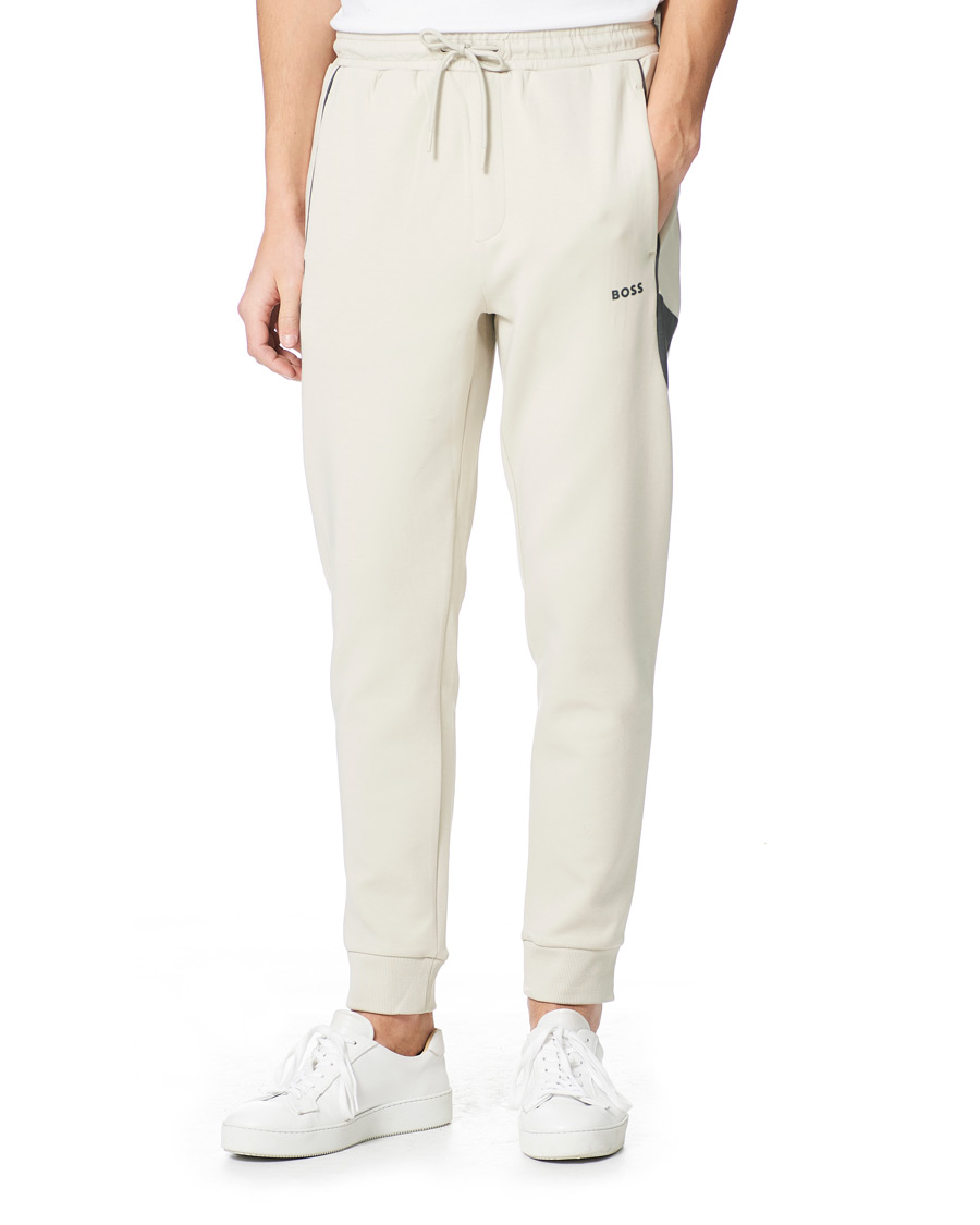 Herre | Gensere | BOSS GREEN | BOSS Athleisure Tracksuit Set Light Beige