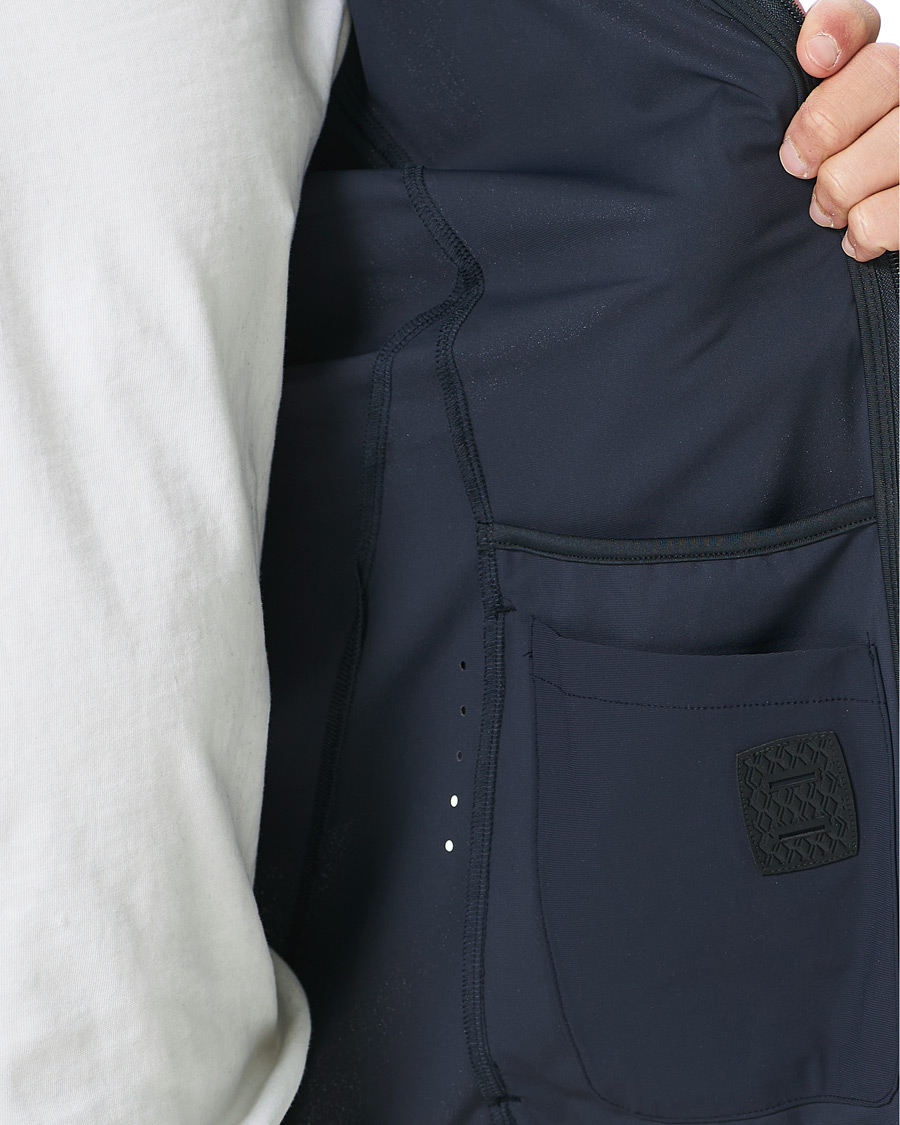 Herre | Gensere | BOSS GREEN | BOSS Athleisure Swoven Zip Jacket Dark Blue