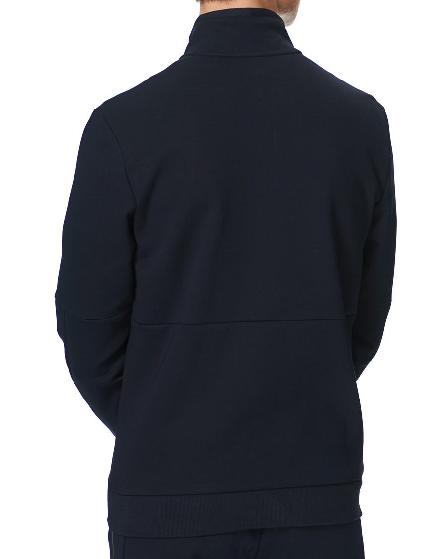 Herre | Gensere | BOSS GREEN | BOSS Athleisure Sweat Half Zip Dark Blue