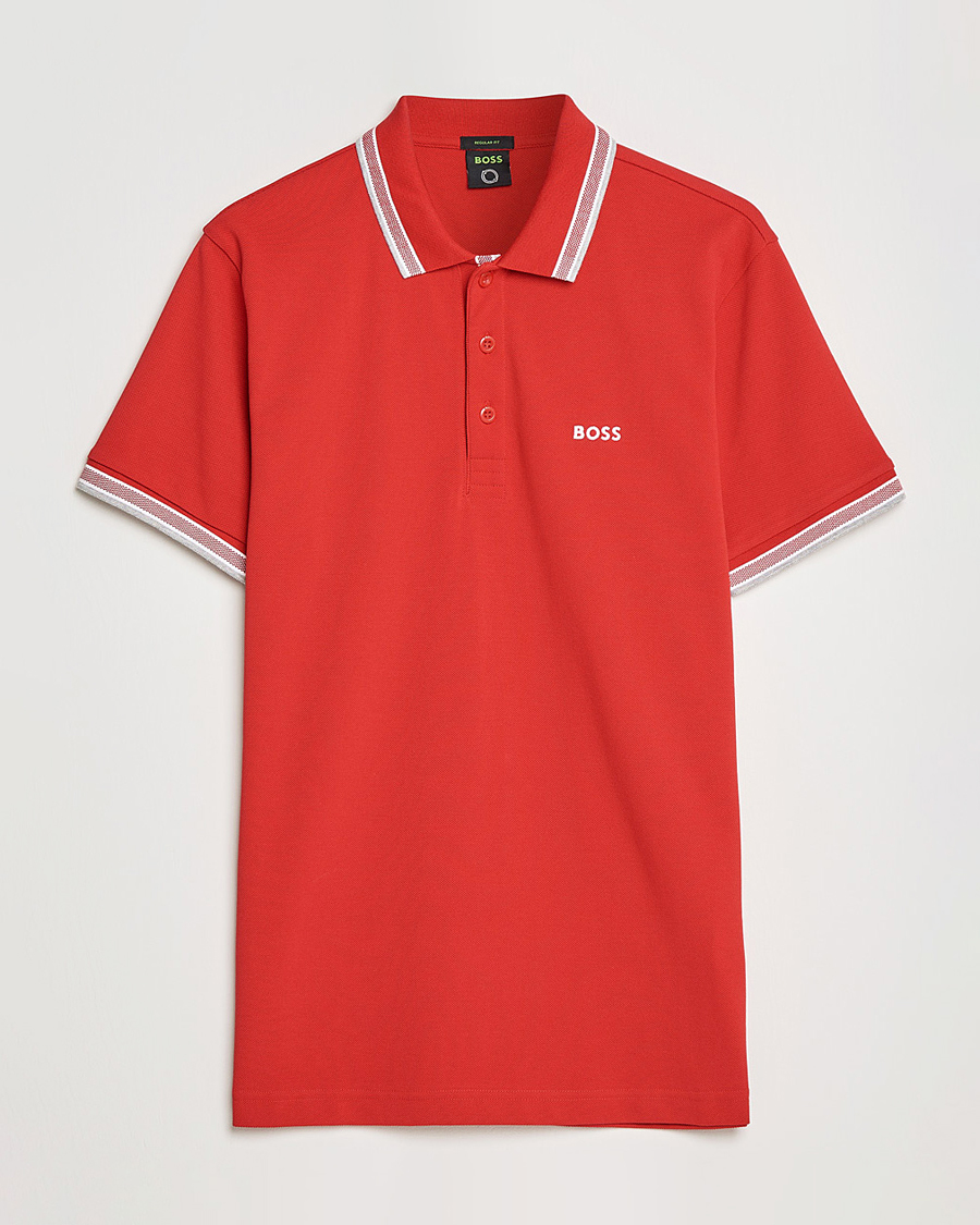 Herre | Pikéer | BOSS GREEN | Paddy Piké Medium Red