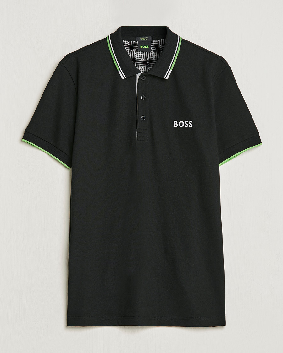 Herre | Pikéer | BOSS GREEN | Paddy Pro Piké Black