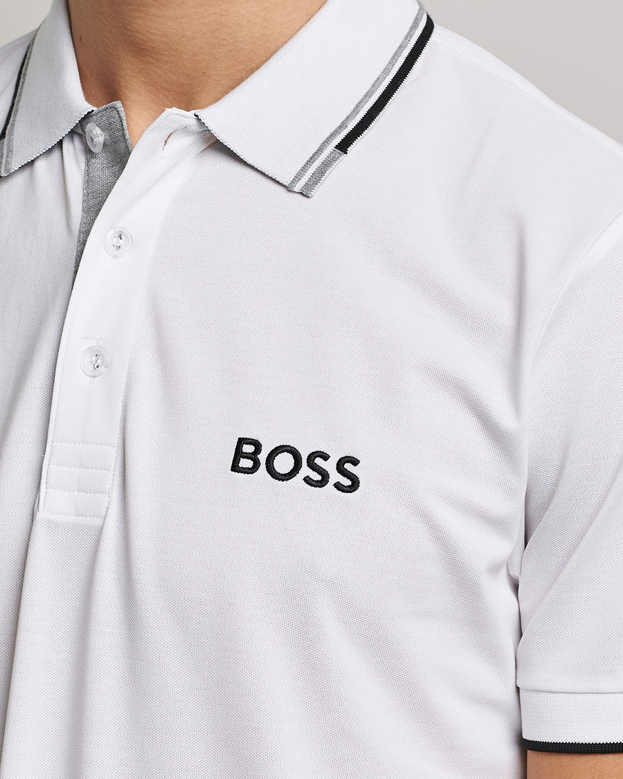 Herre | Pikéer | BOSS GREEN | Paddy Pro Piké White