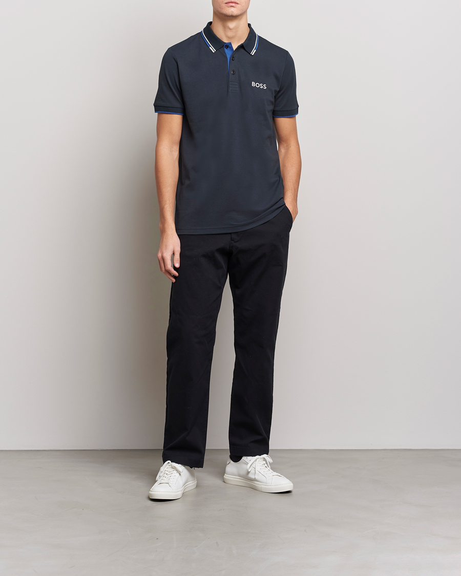 Herre | Pikéer | BOSS GREEN | Paddy Pro Piké Navy