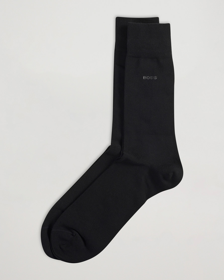 Herre | Undertøy | BOSS BLACK | 2-Pack RS Uni Socks Black