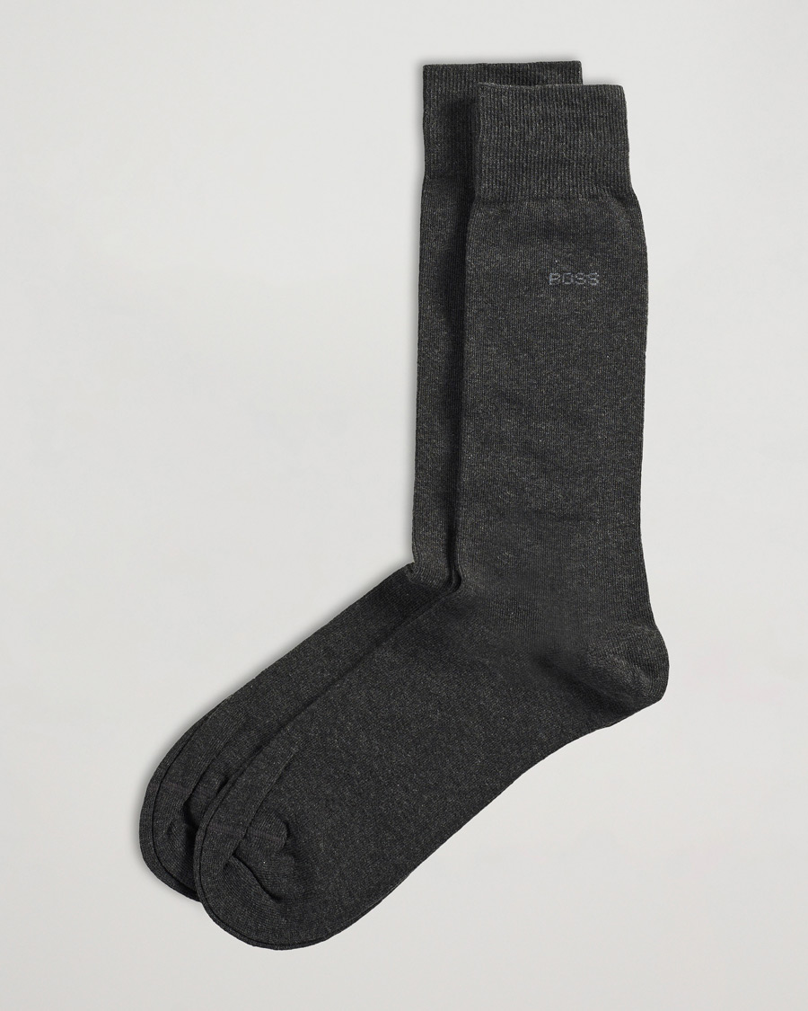 Herre | Undertøy | BOSS BLACK | 2-Pack RS Uni Socks Grey
