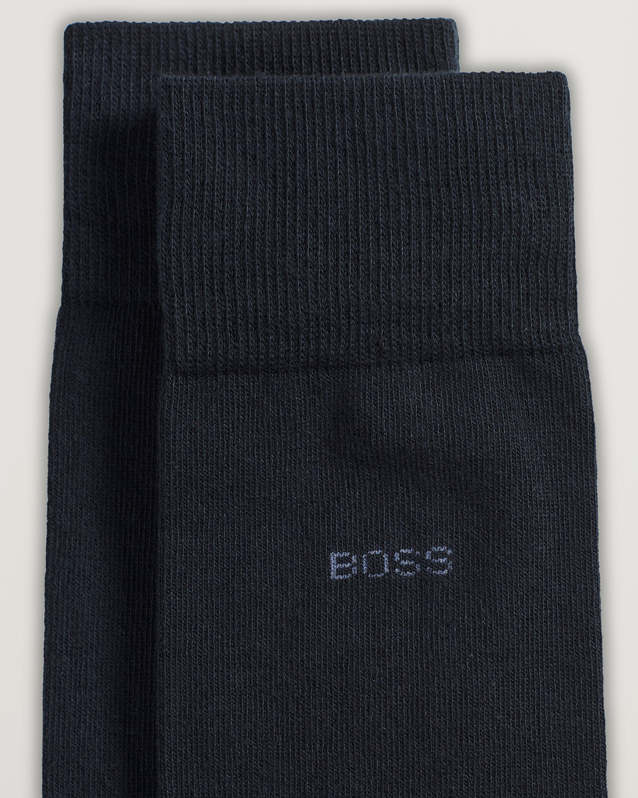 Herre |  | BOSS BLACK | 2-Pack RS Uni Socks Dark Blue