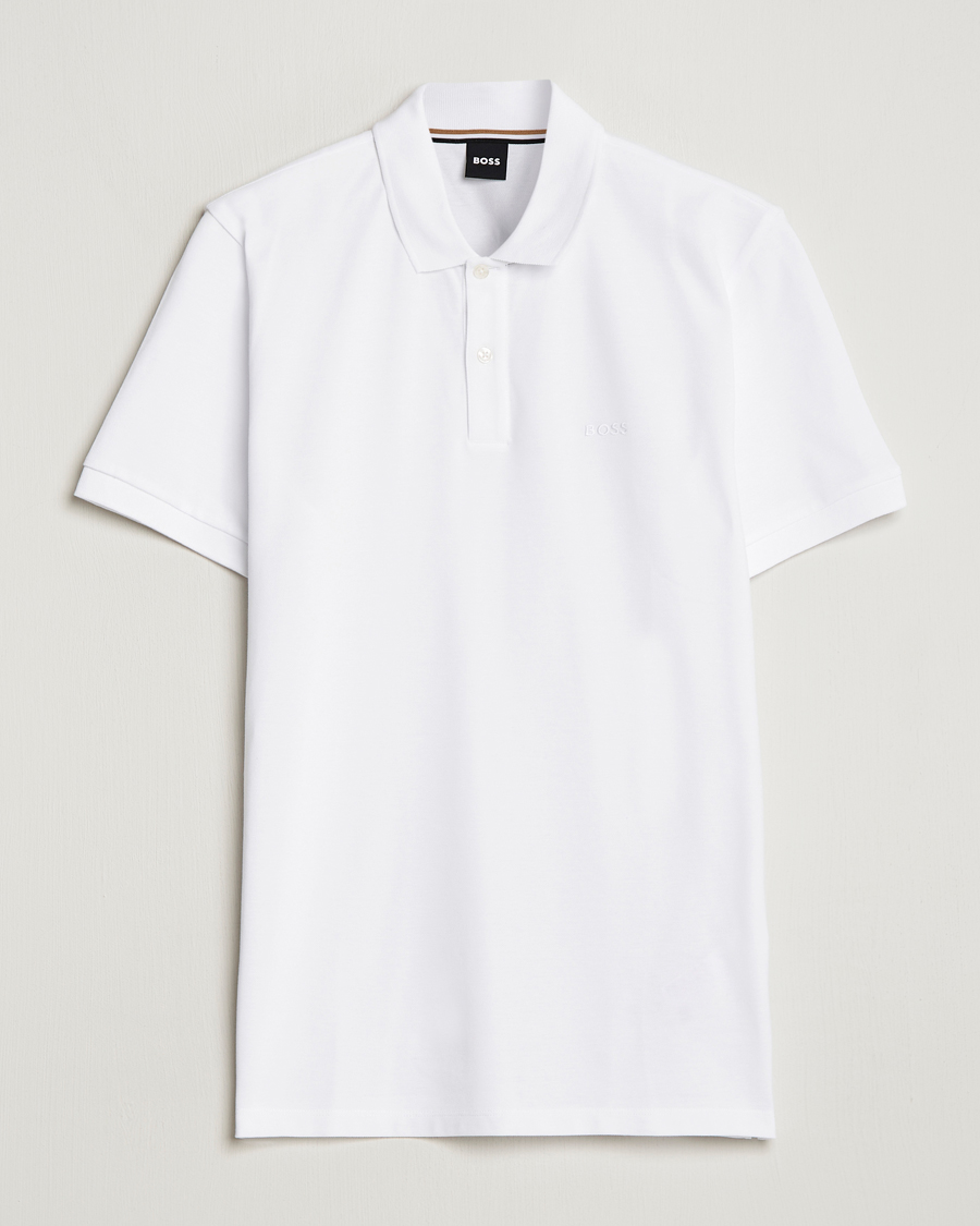 Herre | Pikéer | BOSS BLACK | Pallas Polo White