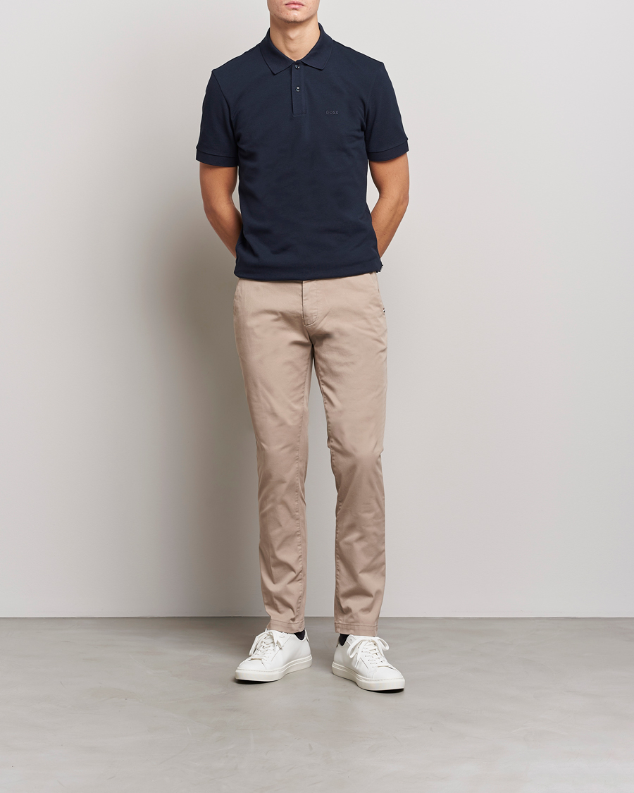 Herre | Bukser | BOSS BLACK | Rice 3D Chinos Khaki