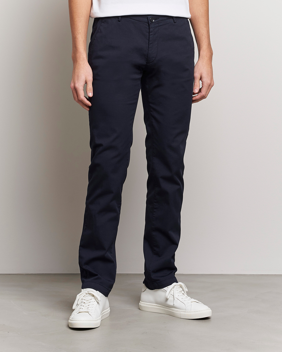 Herre | Bukser | BOSS BLACK | Rice 3D Chinos Dark Blue