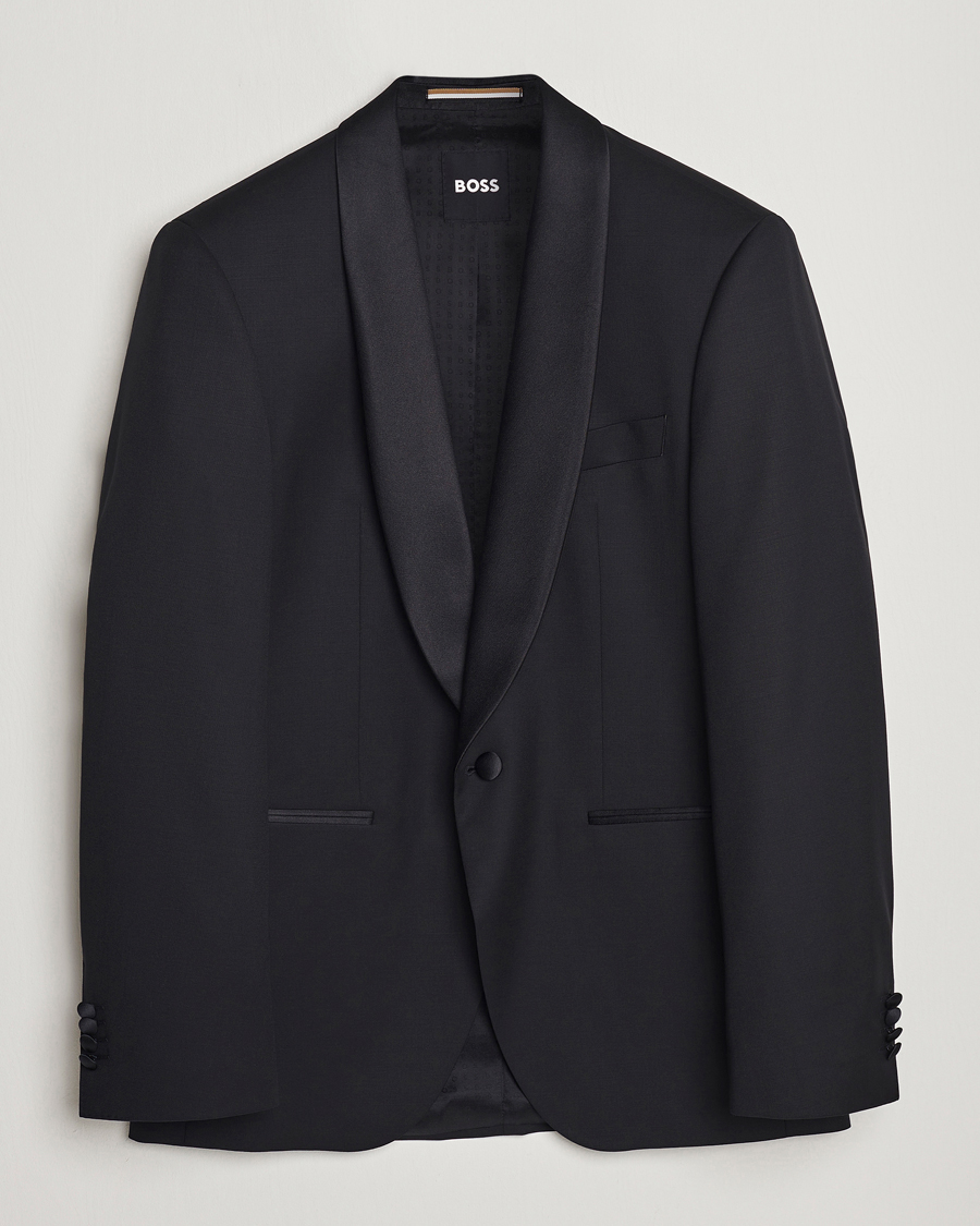 Herre | Dressjakker | BOSS BLACK | Jeckson Shawl Tuxedo Blazer Black