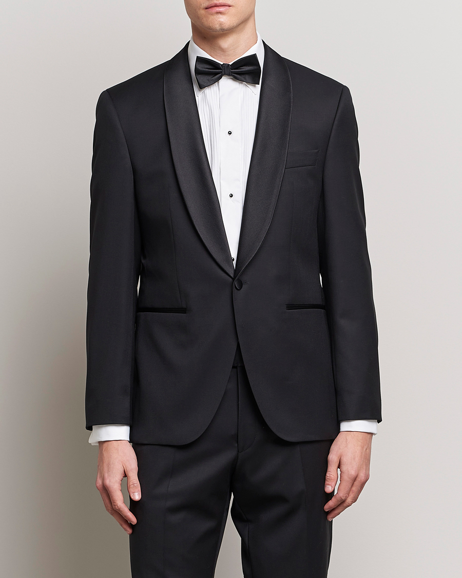 Herre | Bryllupsdress | BOSS BLACK | Jeckson Shawl Tuxedo Blazer Black