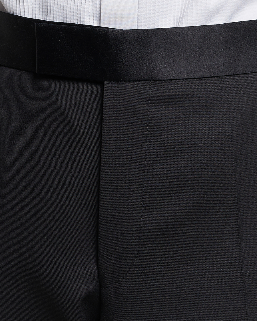 Herre | Bukser | BOSS BLACK | Lenon Tuxedo Trousers Black