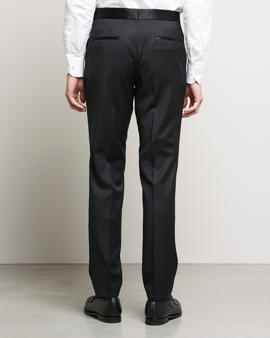 Herre | Bukser | BOSS BLACK | Genius Tuxedo Trousers Black