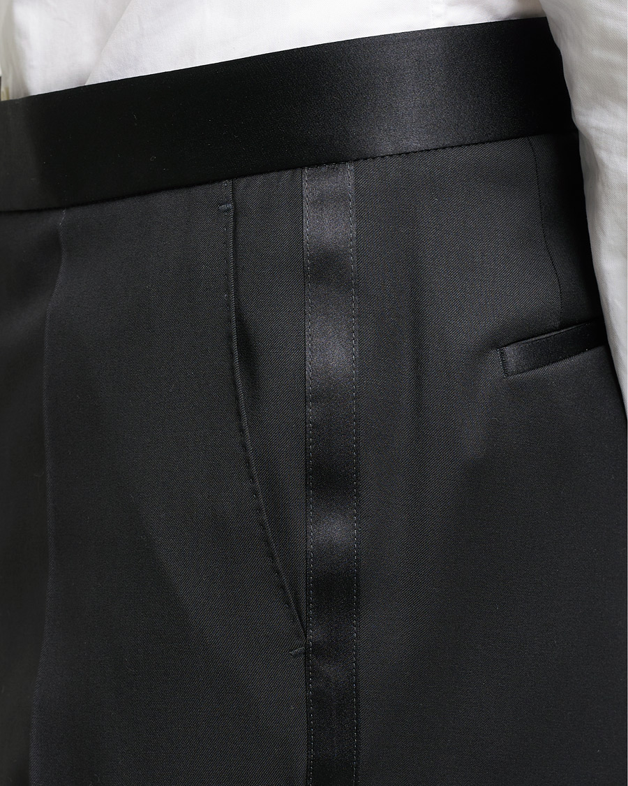 Herre | Bukser | BOSS BLACK | Genius Tuxedo Trousers Black