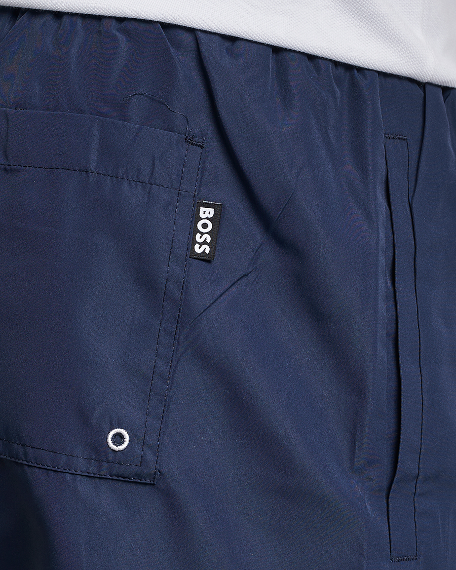 Herre | Badeshorts | BOSS BLACK | Dolphin Swimshorts Navy