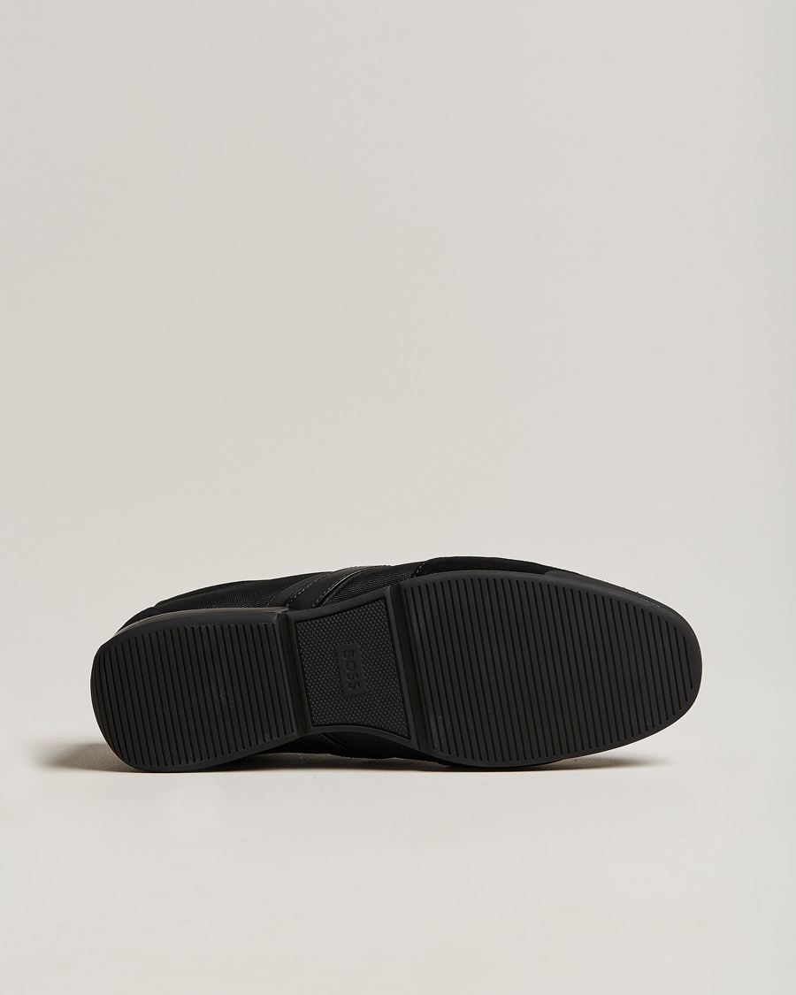 Herre | Saturn Low Sneaker Black | BOSS GREEN | Saturn Low Sneaker Black