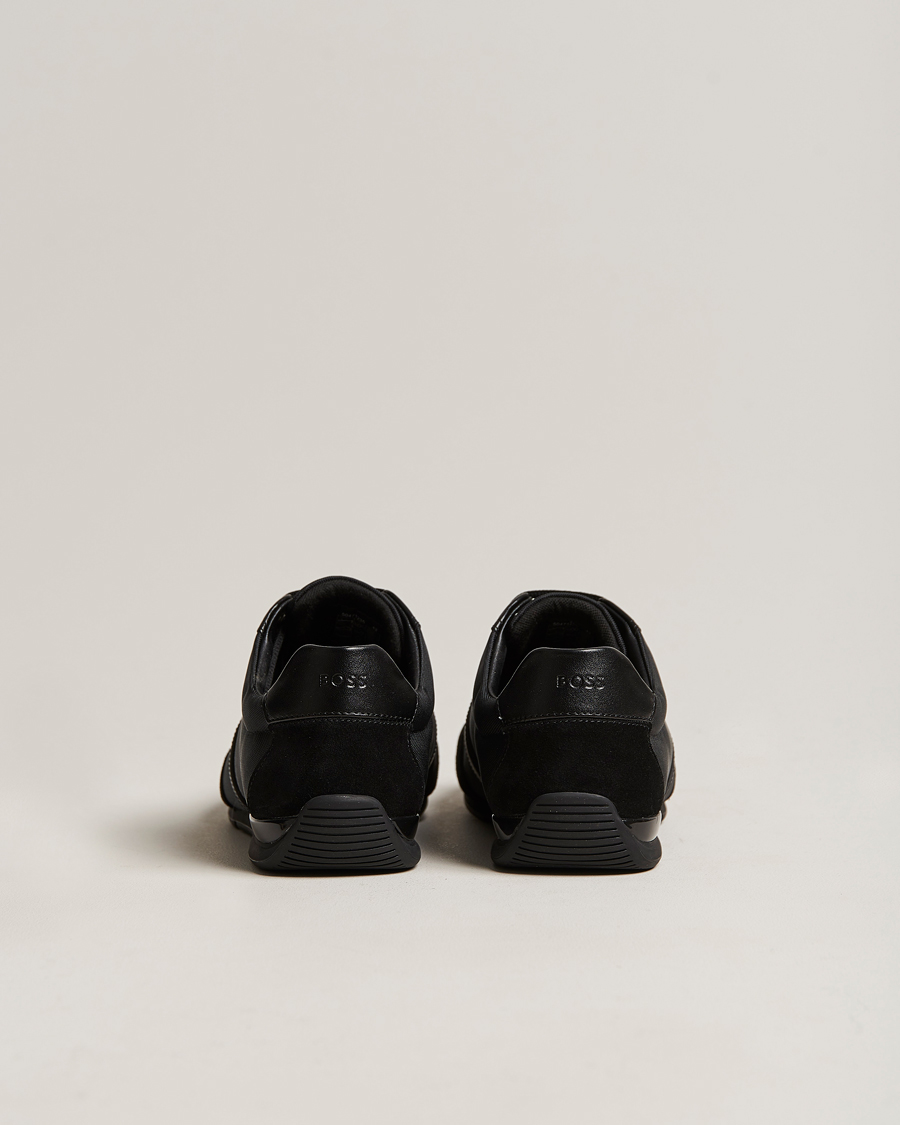 Herre | Saturn Low Sneaker Black | BOSS GREEN | Saturn Low Sneaker Black