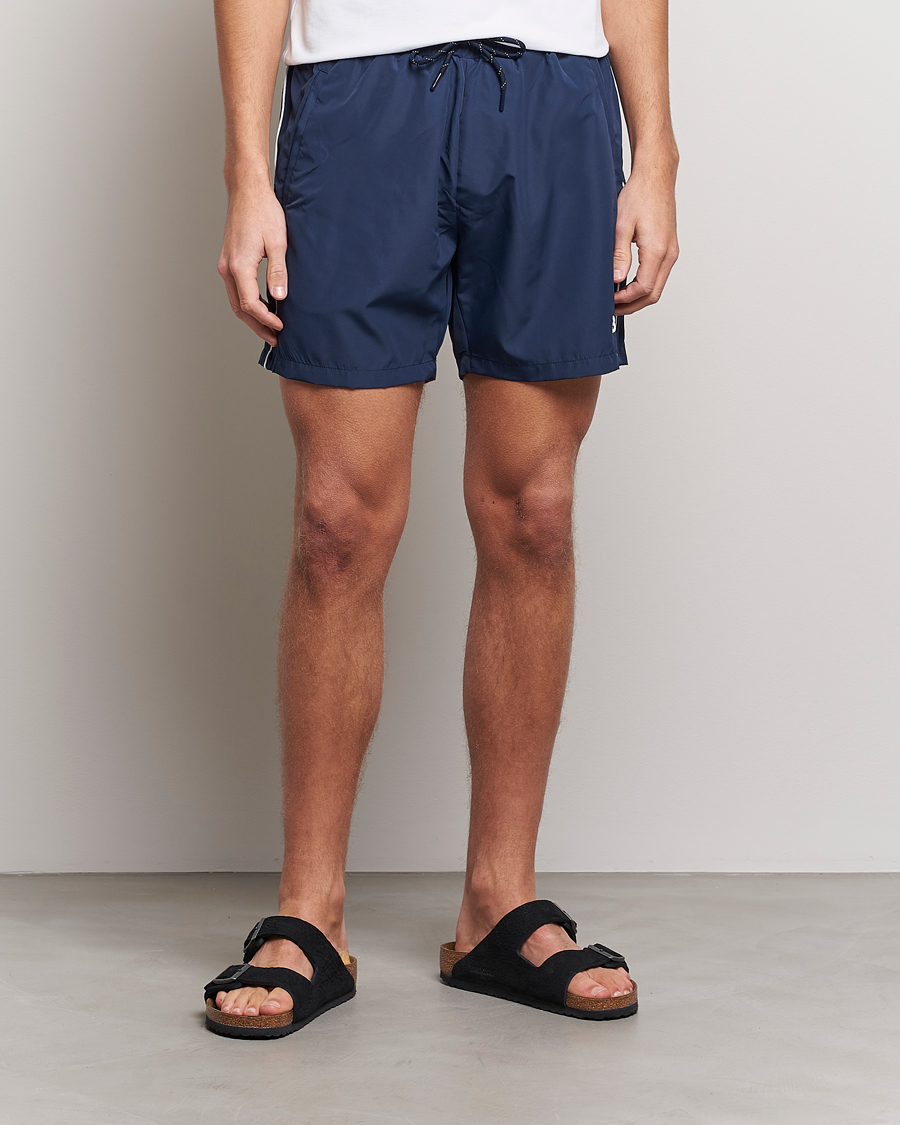 Herre | Badeshorts med snøring | BOSS BLACK | Starfish Swimshorts Navy