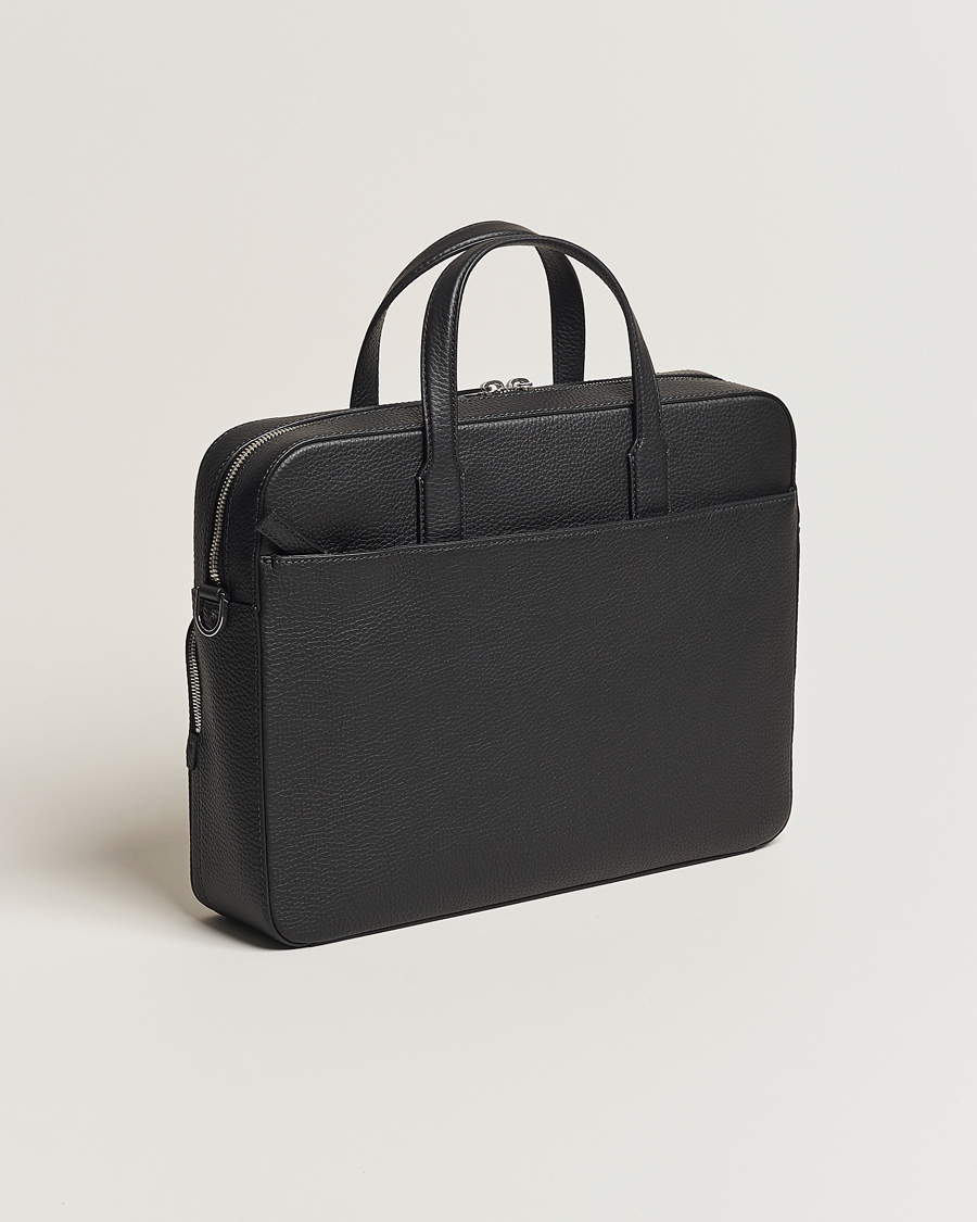 Herre | Vesker | BOSS BLACK | Crosstown Computer Leather Bag Black