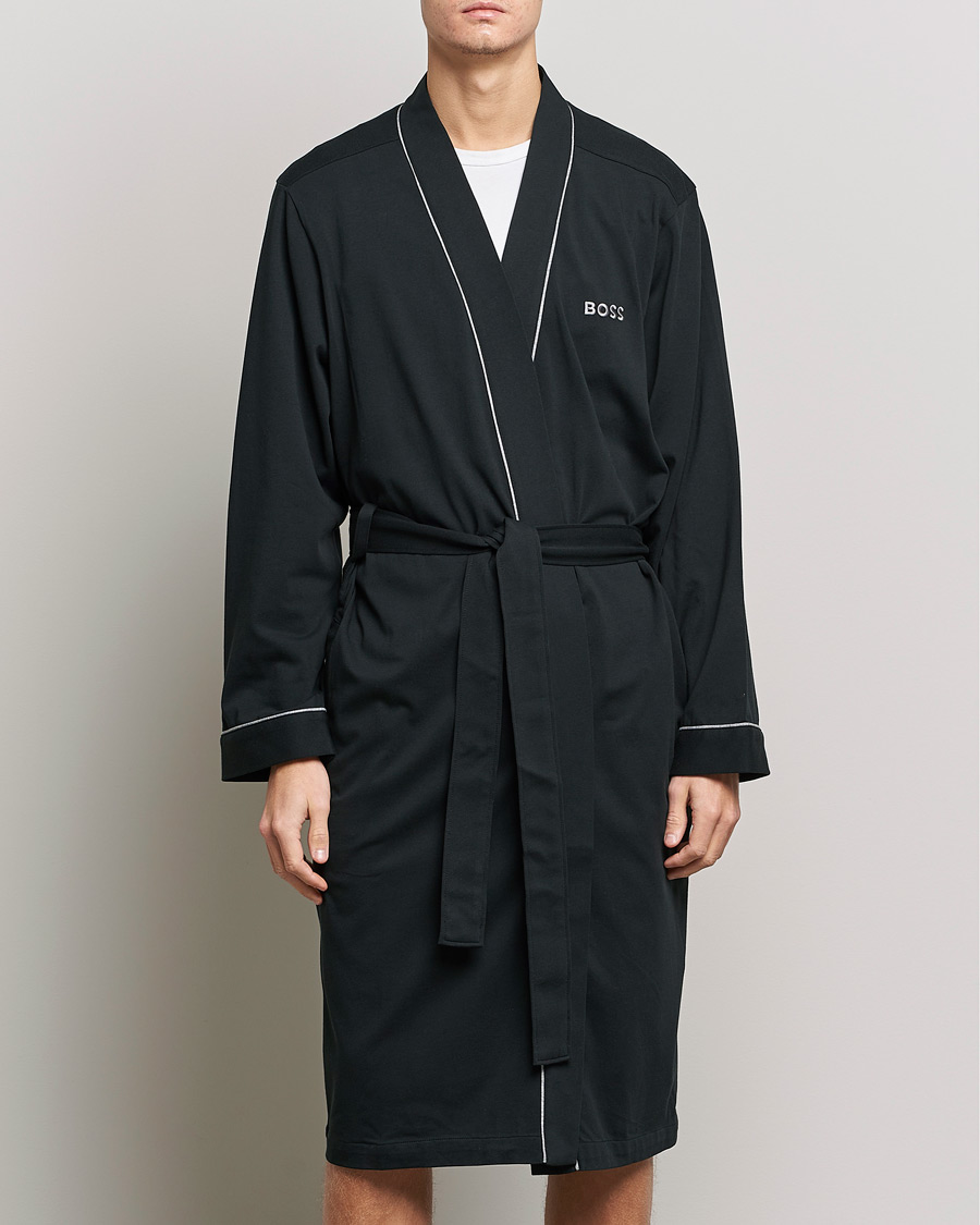 Herre | Pyjamaser og badekåper | BOSS | Kimono Black