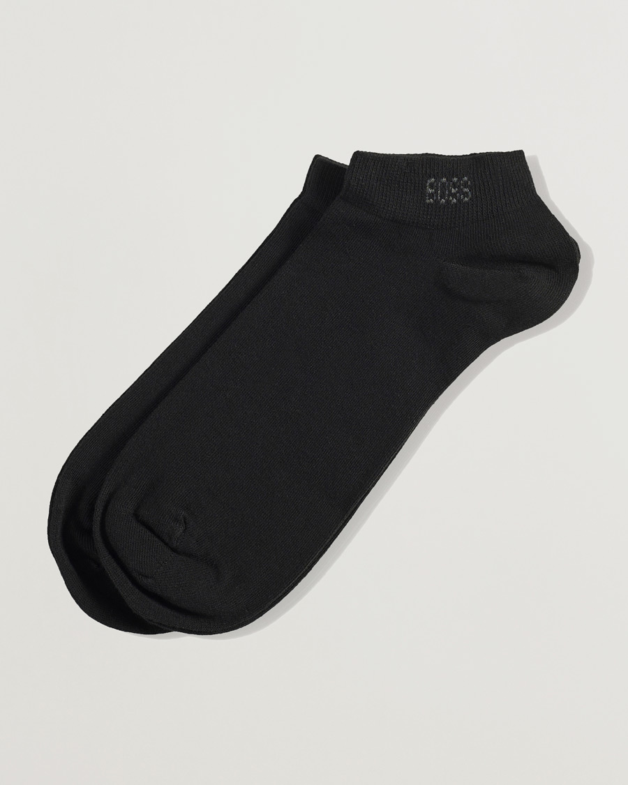 Herre | Undertøy | BOSS BLACK | 2-Pack Sneaker Socks Black