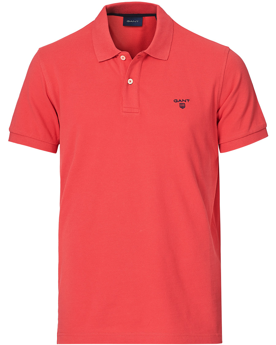Herre | Pikéer | GANT | The Summer Polo Watermelon Pink