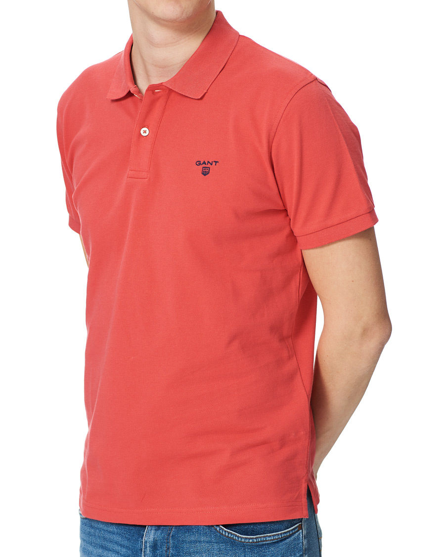 Herre | Pikéer | GANT | The Summer Polo Watermelon Pink