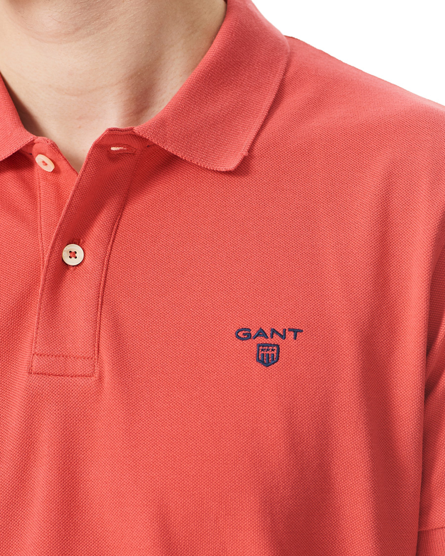 Herre | Pikéer | GANT | The Summer Polo Watermelon Pink