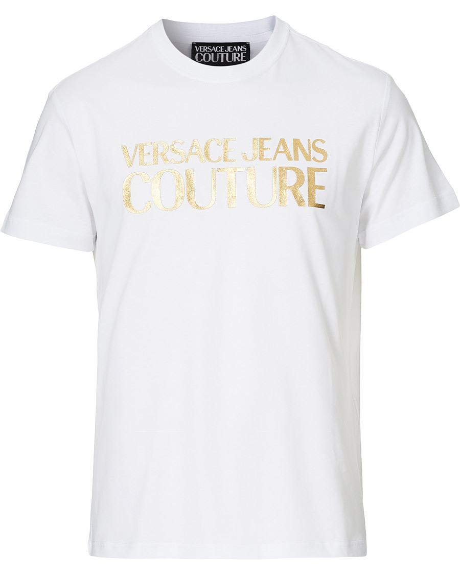 Herre | T-Shirts | Versace Jeans Couture | Logo T-Shirt White