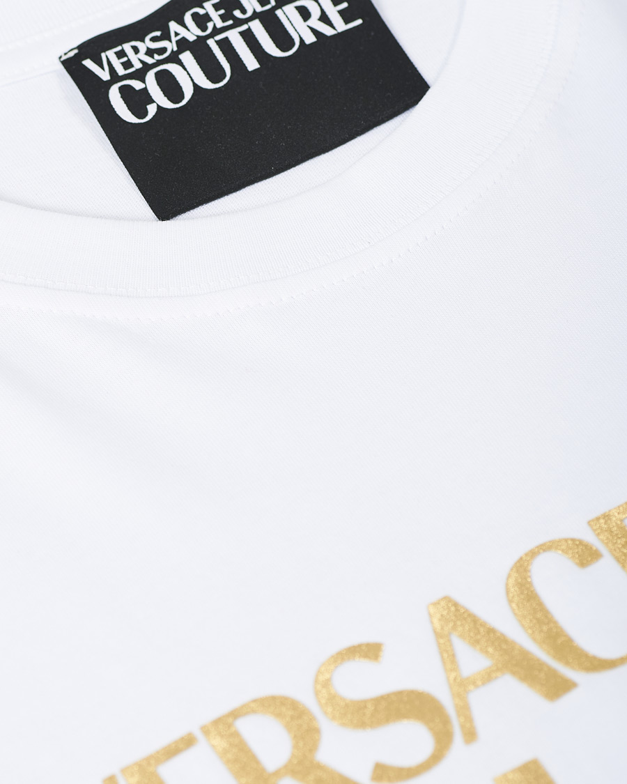 Herre | T-Shirts | Versace Jeans Couture | Logo T-Shirt White