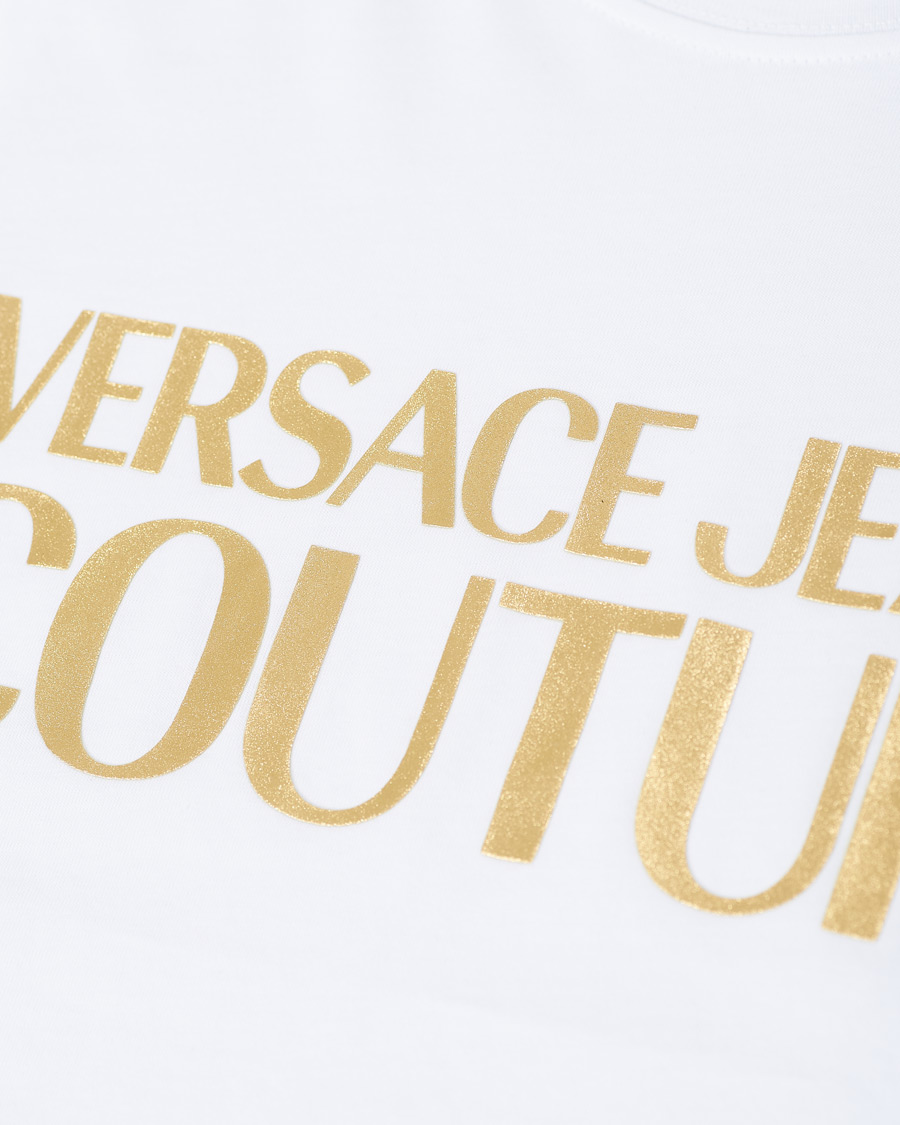 Herre | T-Shirts | Versace Jeans Couture | Logo T-Shirt White