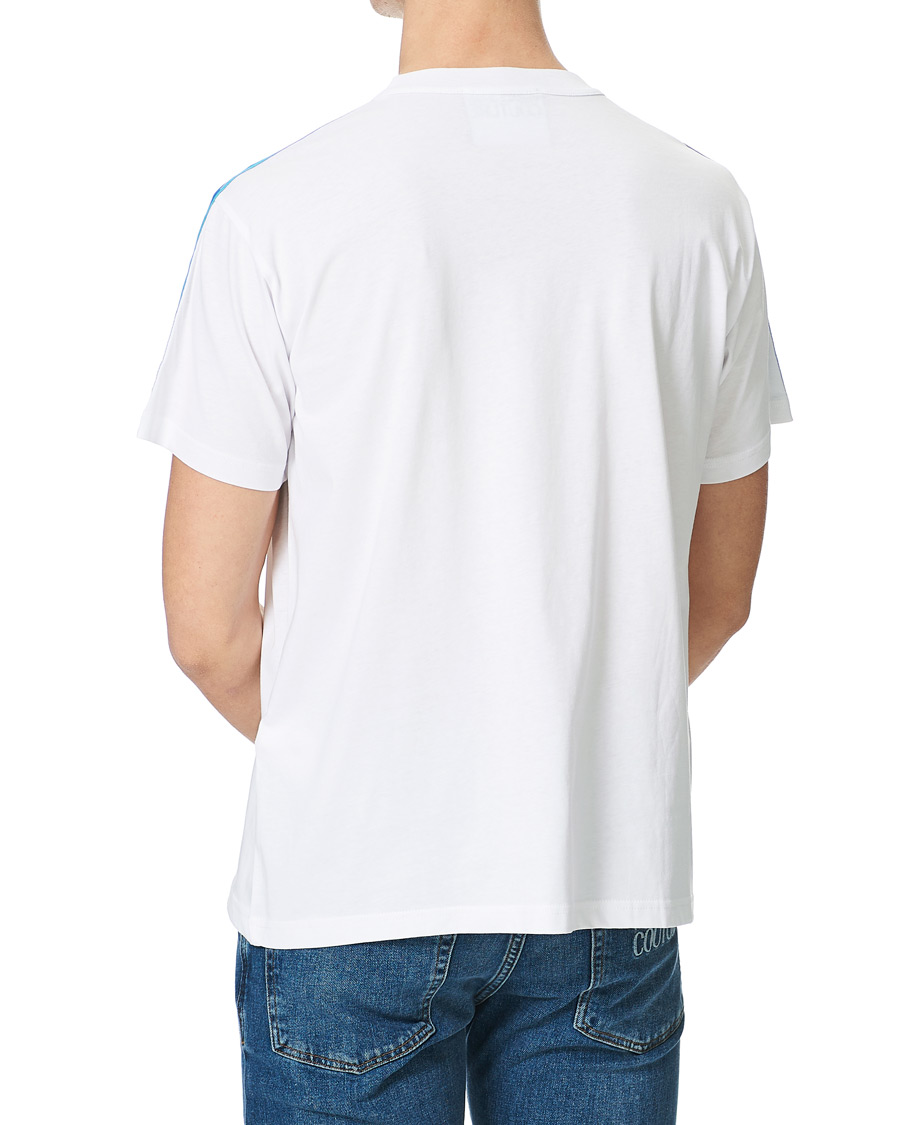 Herre | T-Shirts | Versace Jeans Couture | Tape Logo T-Shirt White