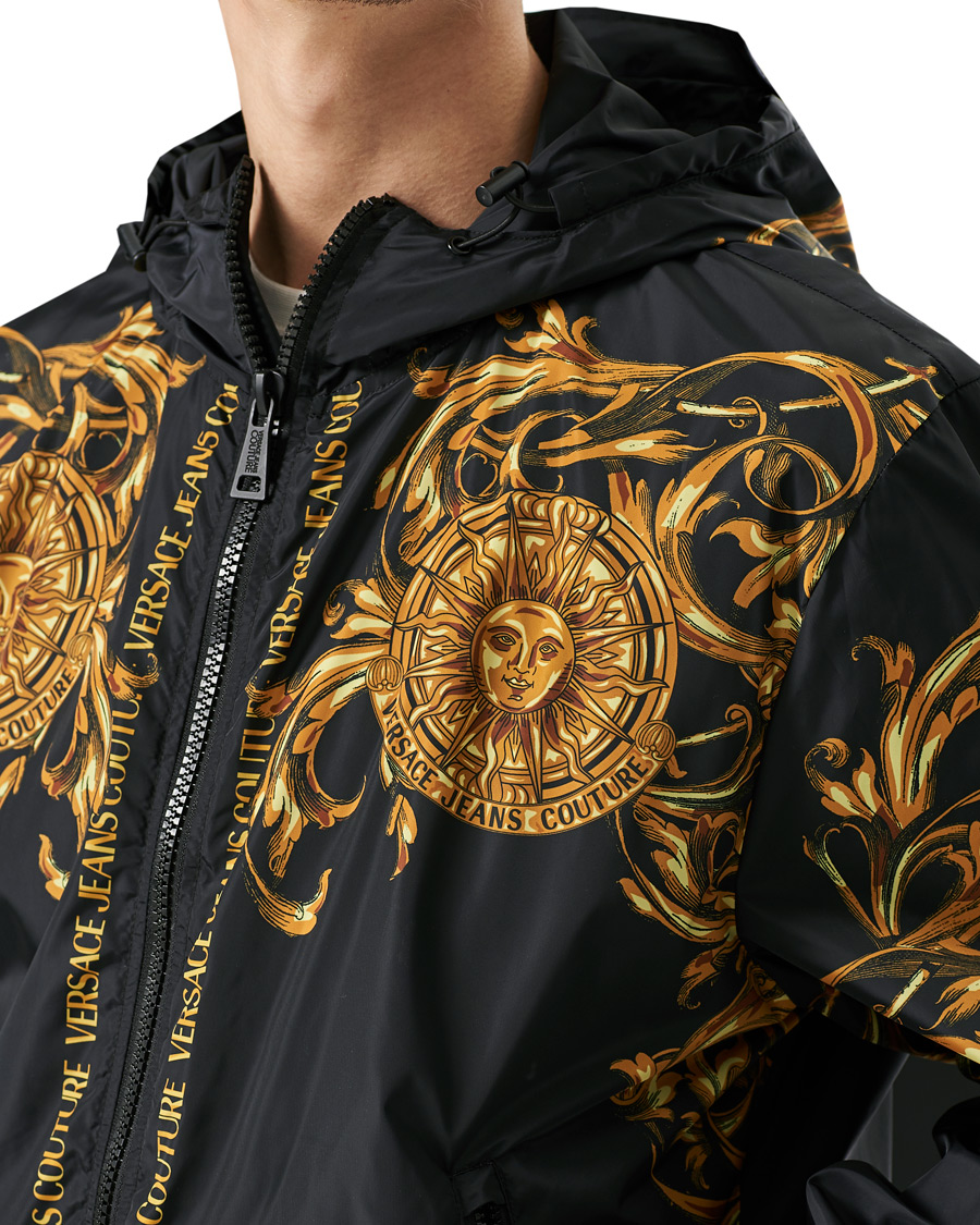 Herre | Jakker | Versace Jeans Couture | Garland Print Jacket Black
