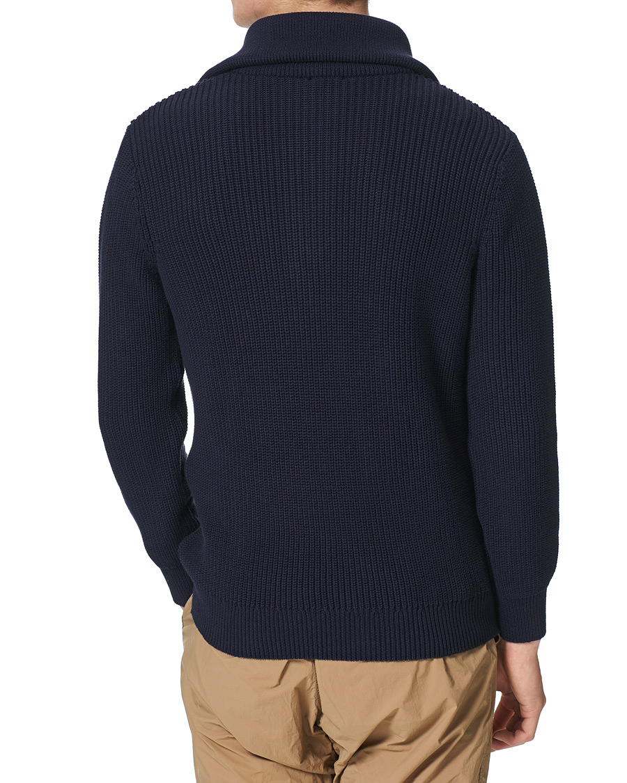 Herre | Gensere | Armor-lux | Pull Camionneur Half Zip Sweater Navire
