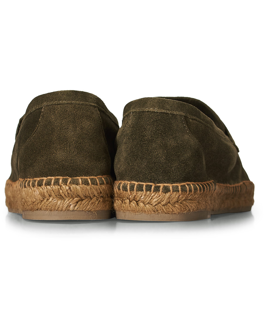 Herre | Castañer Nacho Casual Suede Loafers Musgo | Castañer | Nacho Casual Suede Loafers Musgo