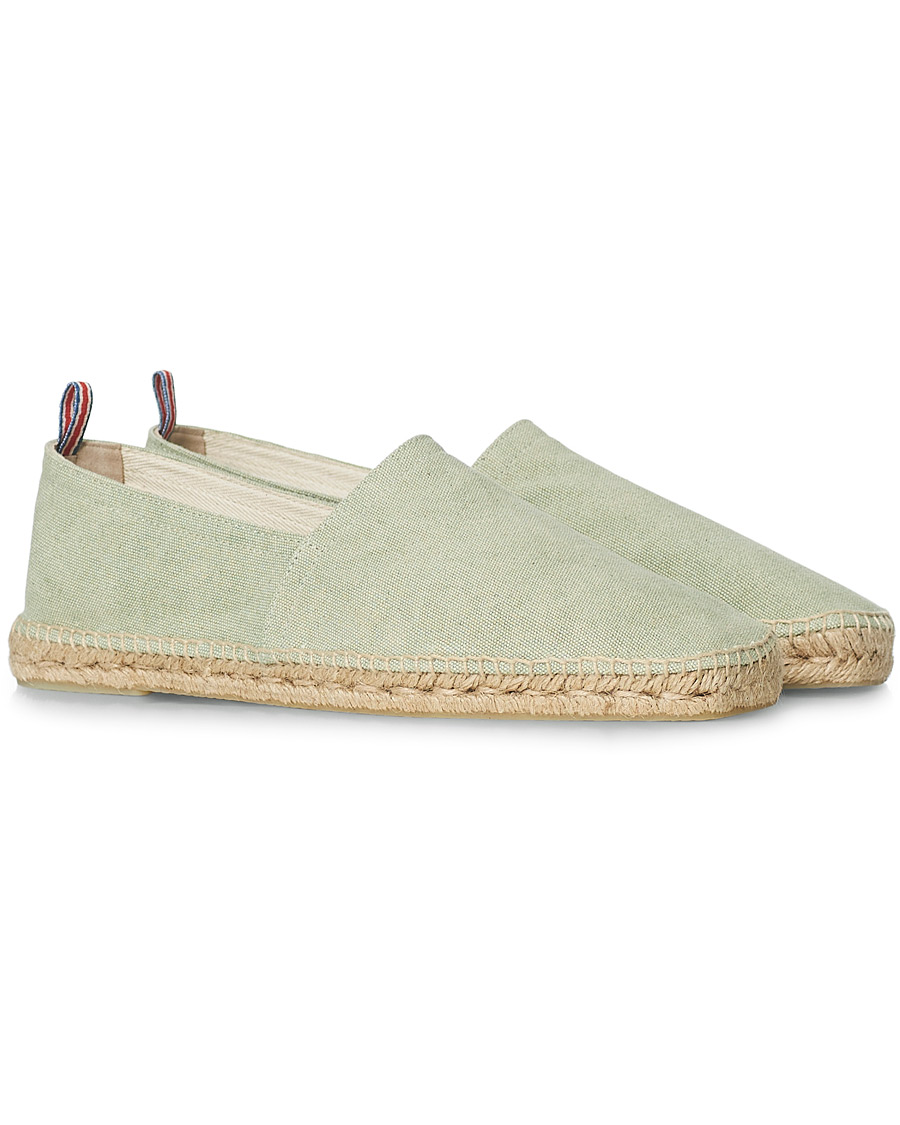 Herre | Castañer Pablo Washed Canvas Espadrilles Verde Agua | Castañer | Pablo Washed Canvas Espadrilles Verde Agua