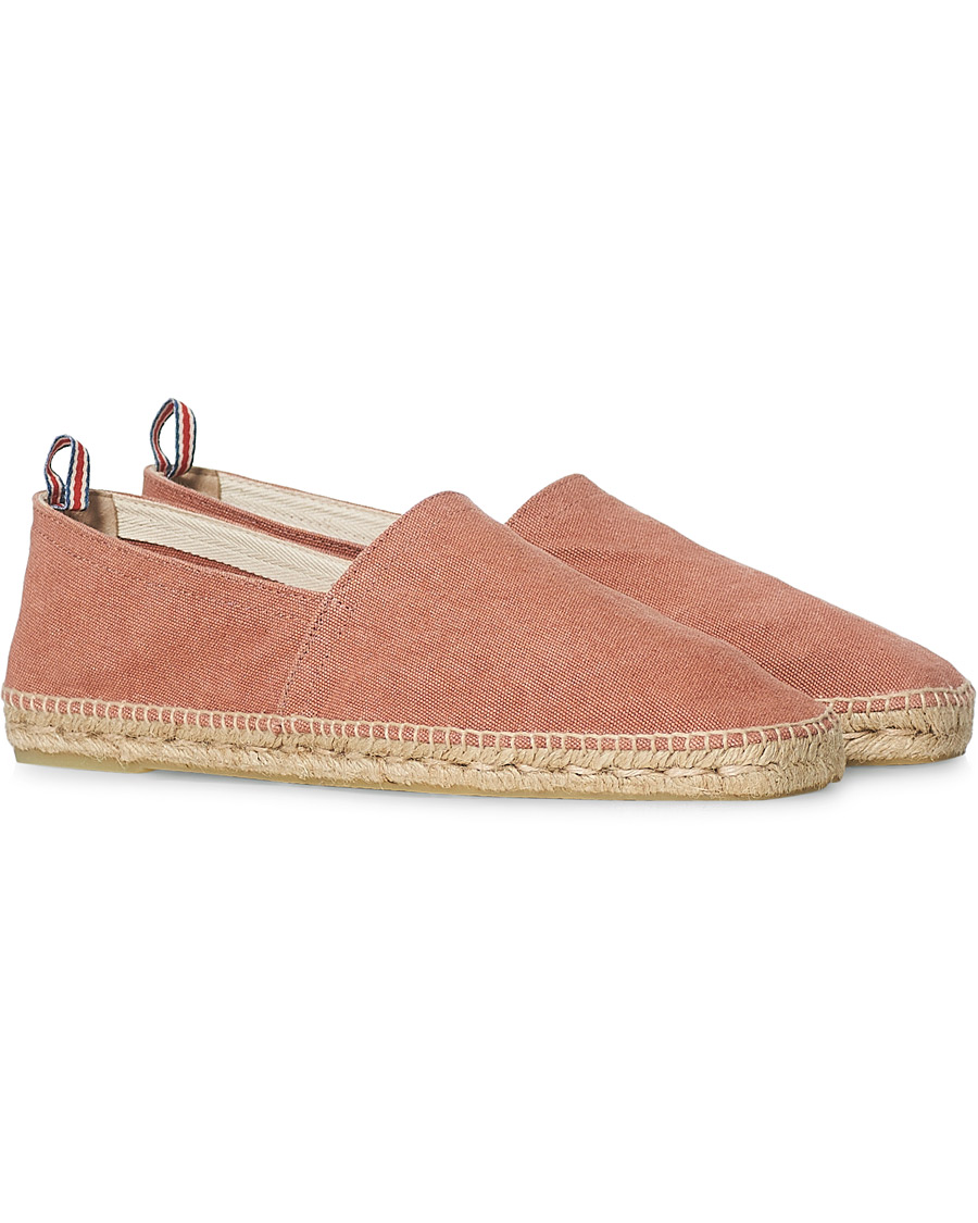 Herre | Castañer Pablo Washed Canvas Espadrilles Rosa Oscuro | Castañer | Pablo Washed Canvas Espadrilles Rosa Oscuro