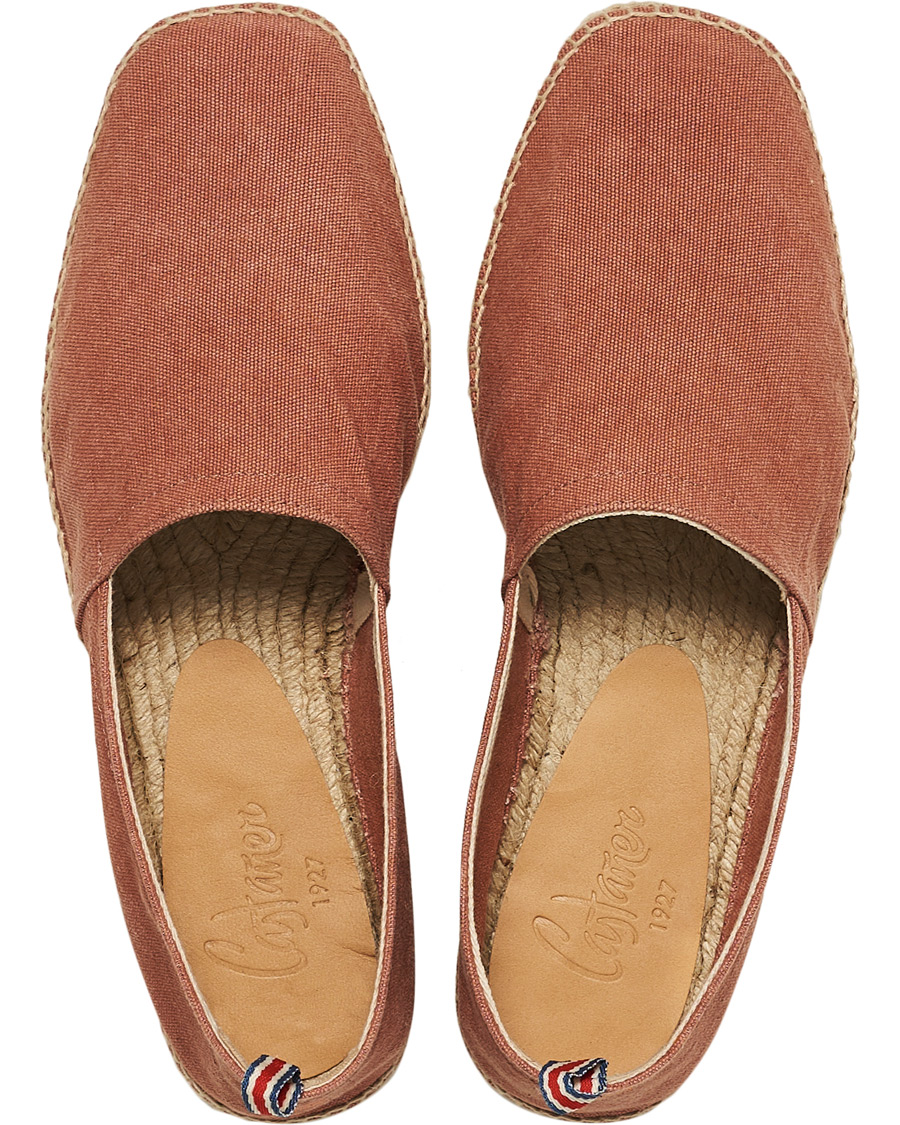 Herre | Castañer Pablo Washed Canvas Espadrilles Rosa Oscuro | Castañer | Pablo Washed Canvas Espadrilles Rosa Oscuro