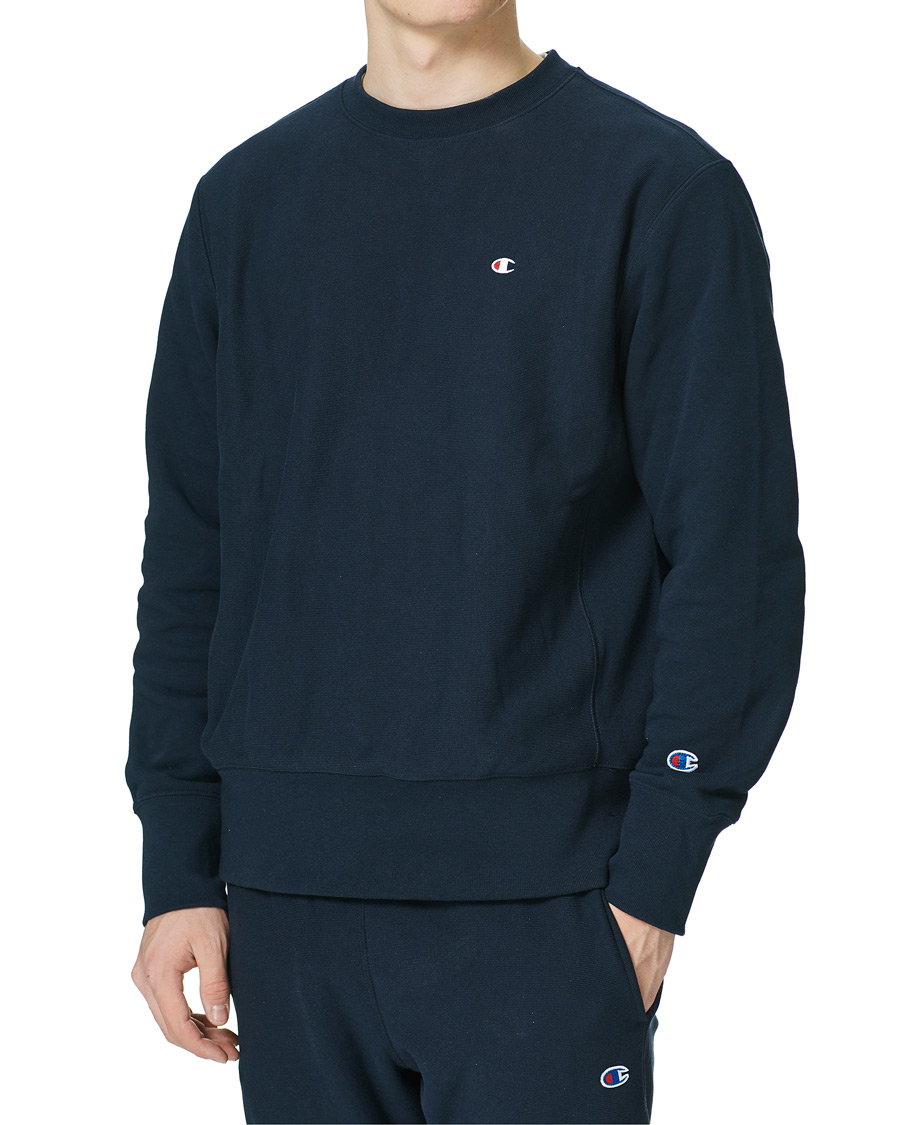 Herre | Champion | Champion | Reverse Weave Soft Fleece Sweatshirt Sky Captain