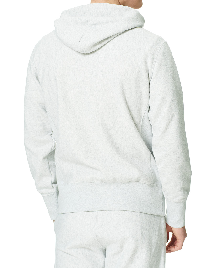 Herre | Gensere | Champion | Reverse Weave Soft Fleece Hood Gray Melange
