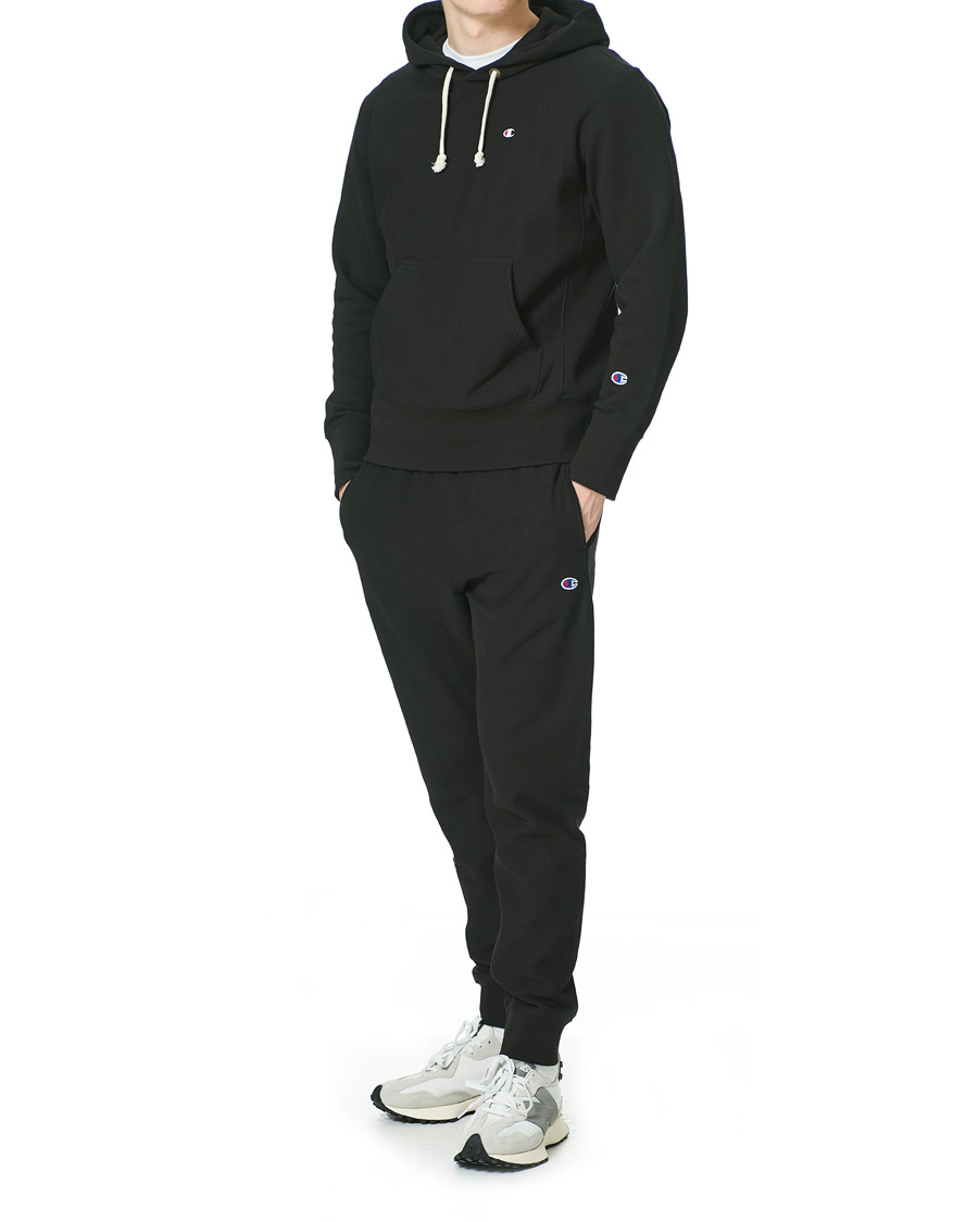Herre | Gensere | Champion | Reverse Weave Soft Fleece Hood Black Beauty