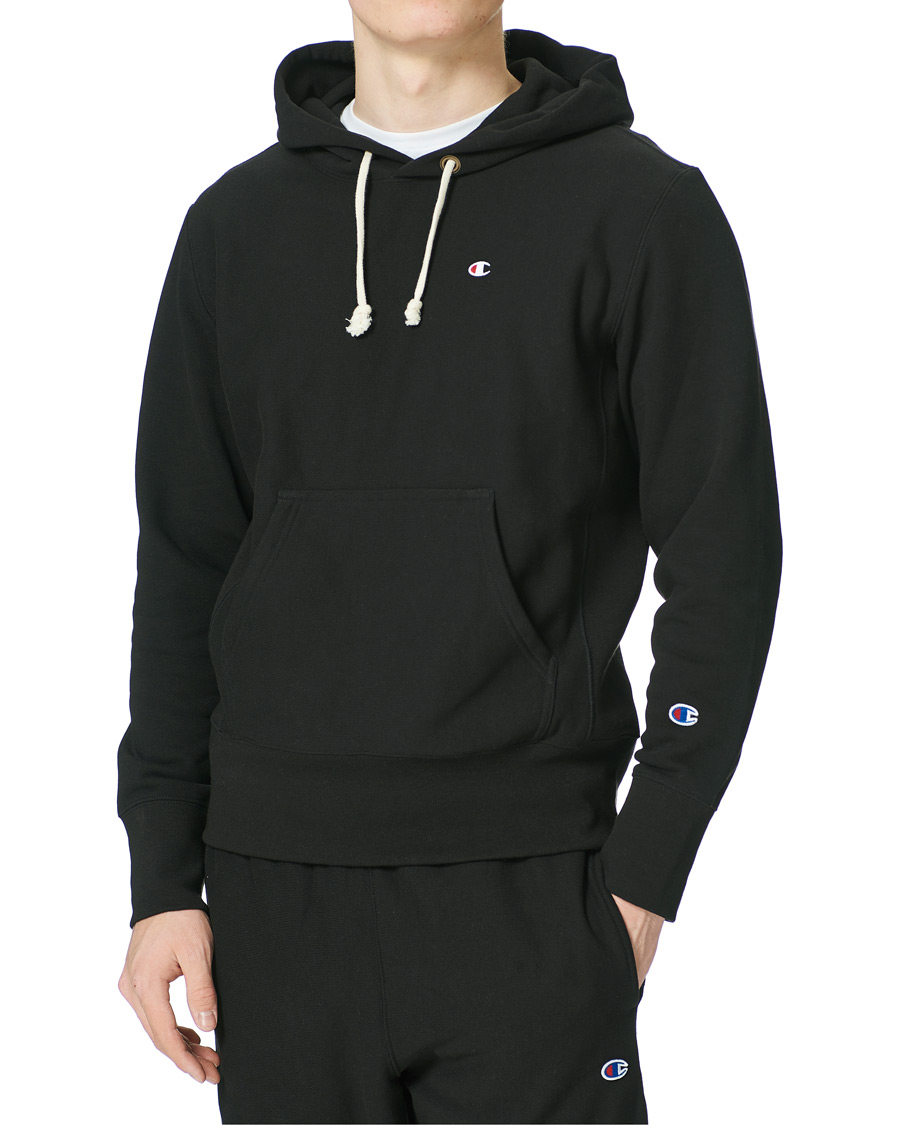 Herre | Gensere | Champion | Reverse Weave Soft Fleece Hood Black Beauty