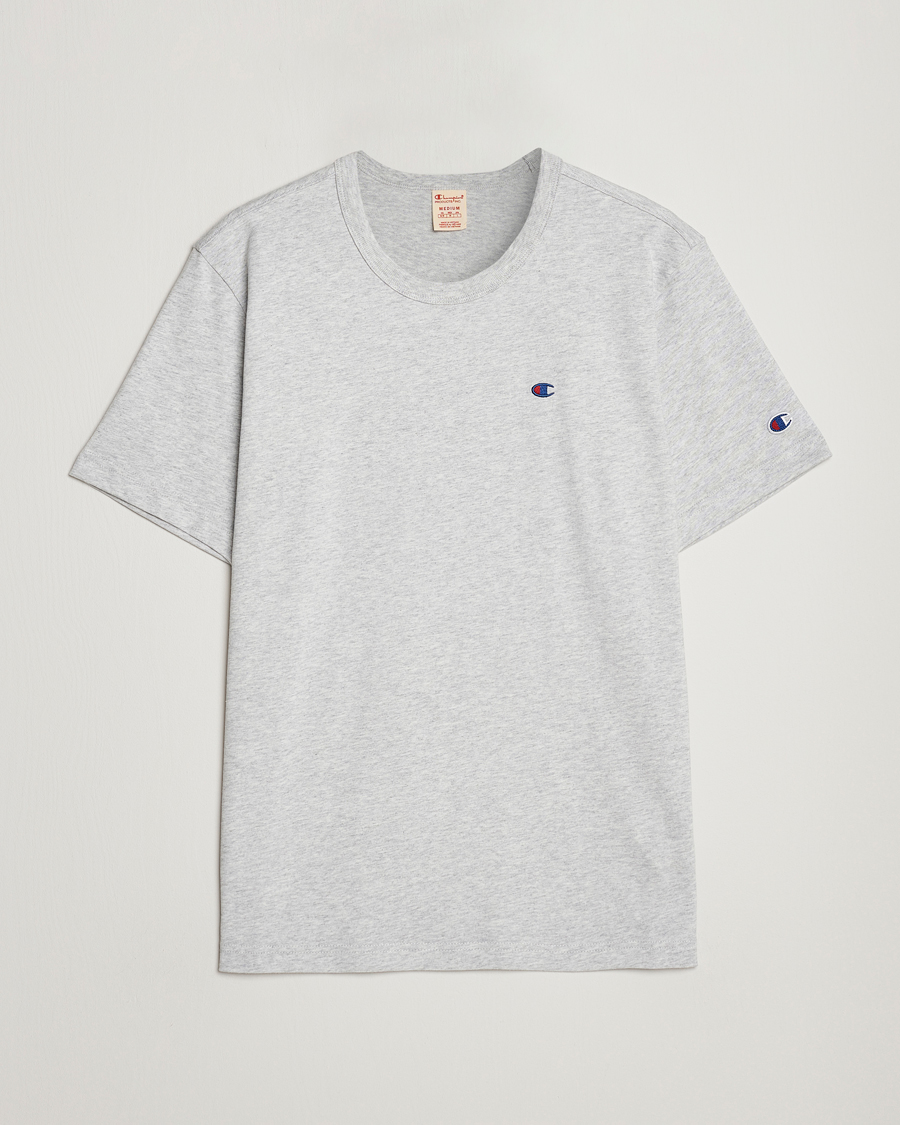 Herre | T-Shirts | Champion | Athletic Jersey Tee Grey Melange