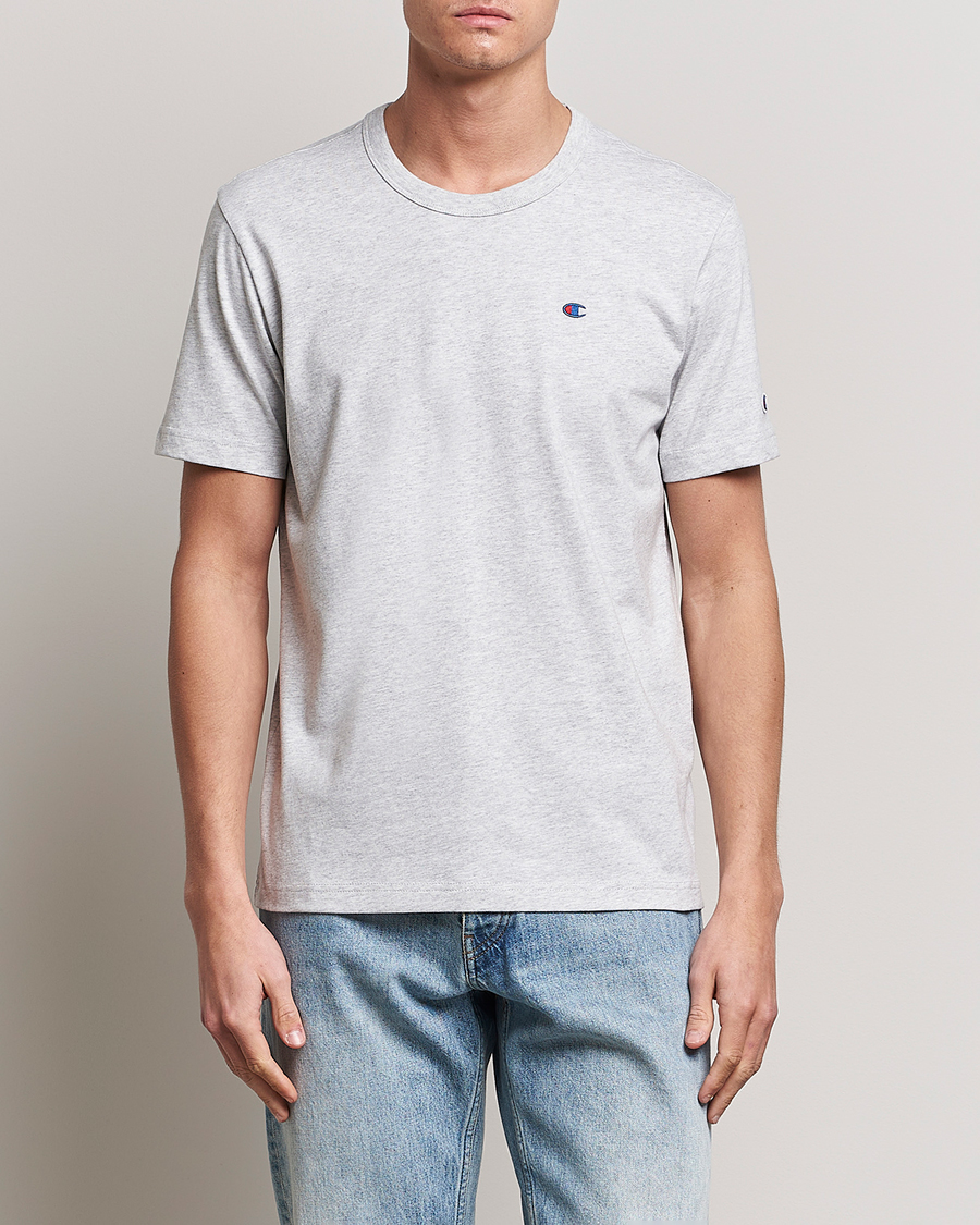 Herre | | Champion | Athletic Jersey Tee Grey Melange