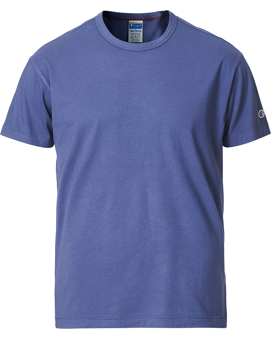 Herre | T-Shirts | Champion | Todd Snyder Light Cotton Jersey Tee Blue Jean