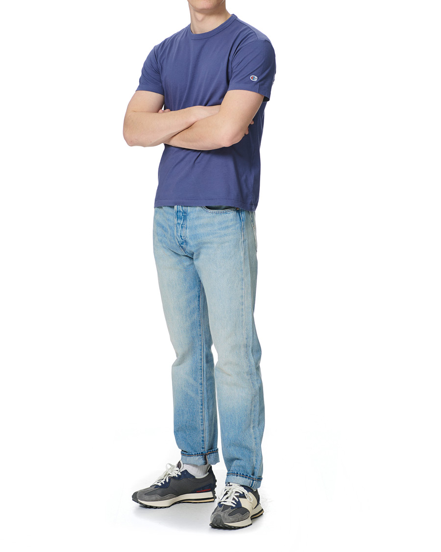Herre | T-Shirts | Champion | Todd Snyder Light Cotton Jersey Tee Blue Jean
