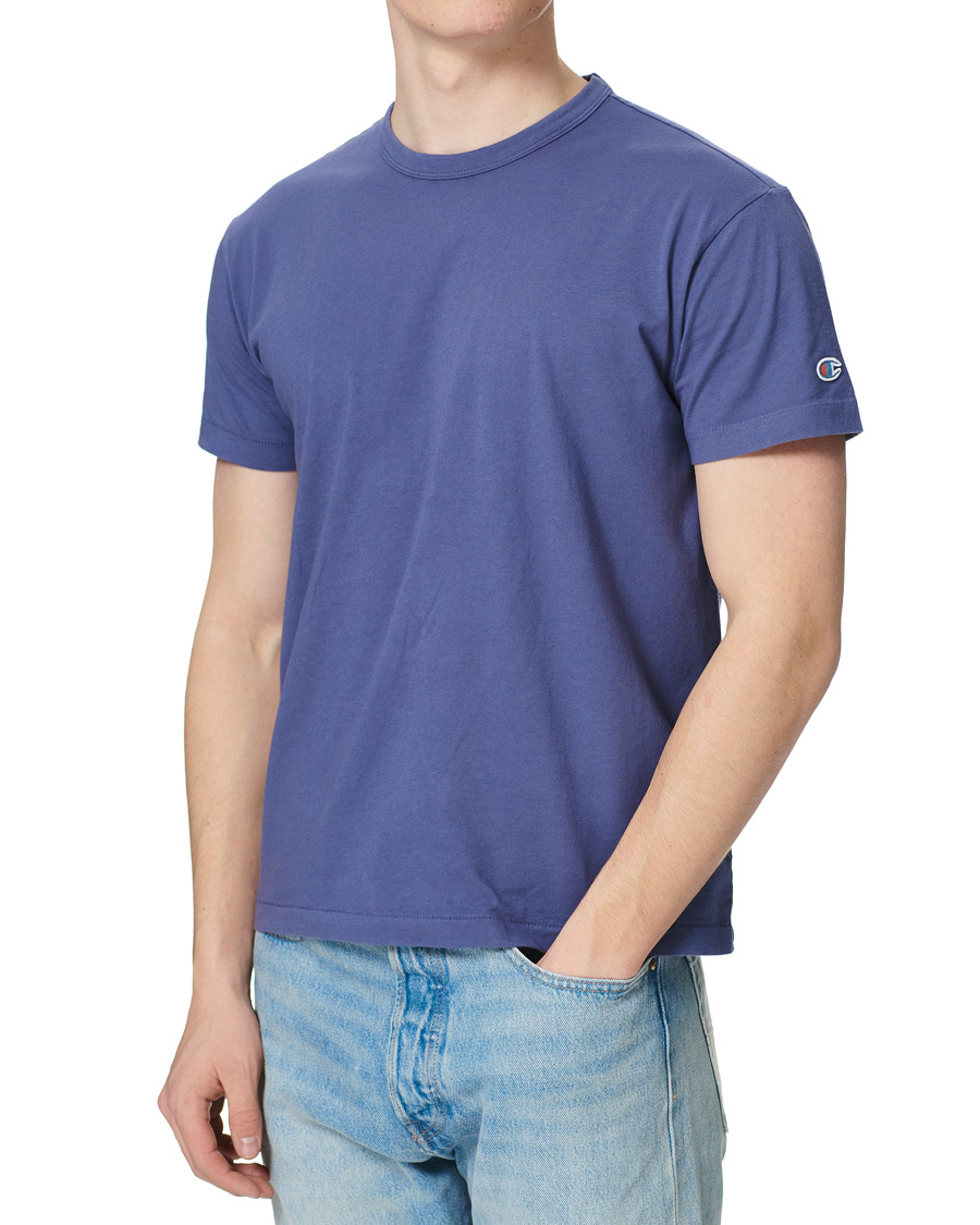 Herre | T-Shirts | Champion | Todd Snyder Light Cotton Jersey Tee Blue Jean