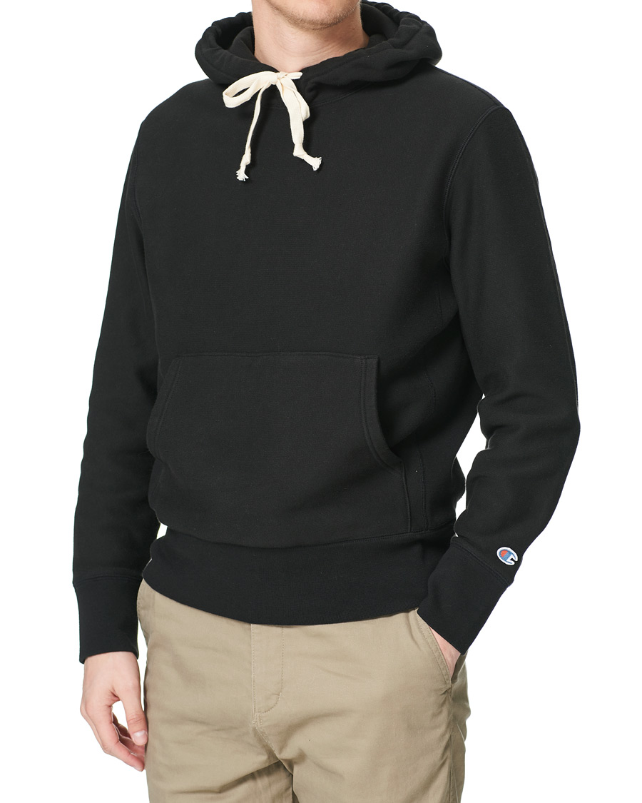 Herre | Gensere | Champion | Todd Snyder Loose French Terry Hood Black