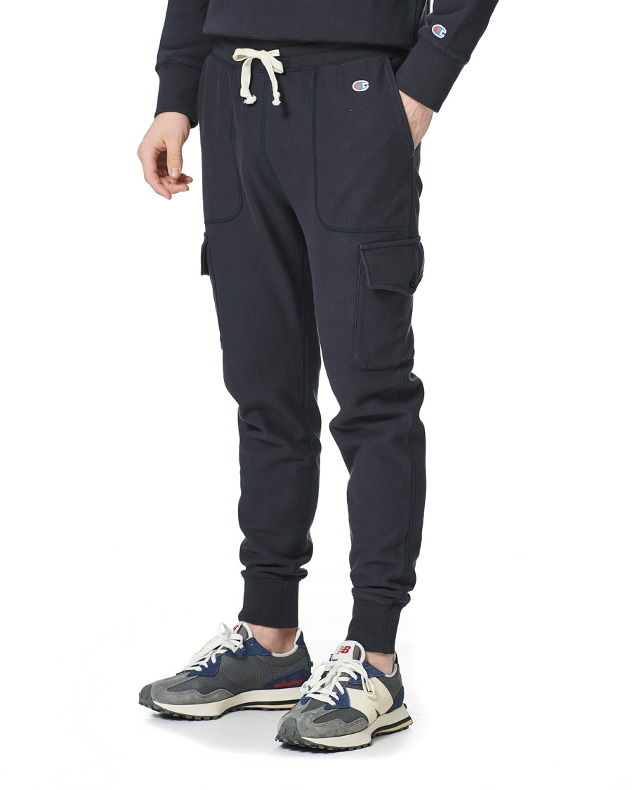 Herre | Bukser | Champion | Todd Snyder Loose French Terry Cargo Sweatpants Original Navy